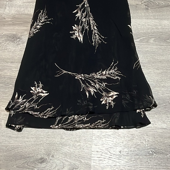 Vintage Jones NY Midi Black Dress - Picture 6 of 16